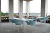 Der Neubau des Dienstgebäudes des Oberkirchenrats - Balkon
