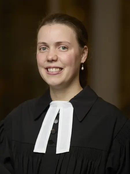 Pfarrerin Susanne Weißenstein, Ordinationsfeier in der Stiftskirche Stuttgart in Februar 2025