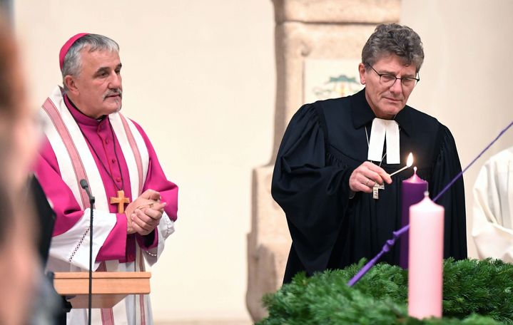 Oekumenische Adventseroeffnung 2022 im Rottenburger Dom St. Martin