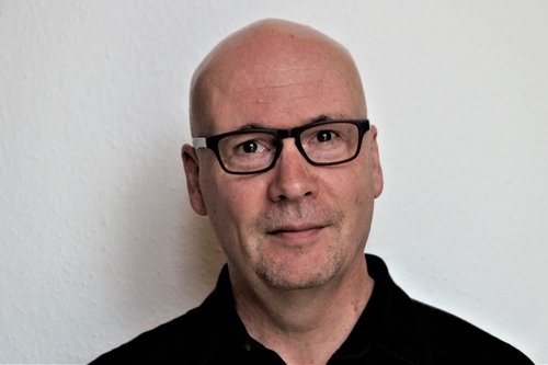Johannes Koch, Kunstbeauftragter der Landeskirche, berät unter anderem Kirchengemeinden in künstlerischen Fragen.