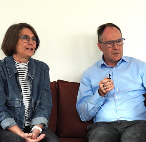 Karola Vollmer und Christoph Alber