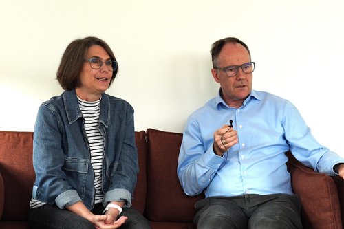 Karola Vollmer und Christoph Alber