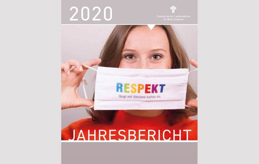 Der Jahresbericht 2020 der Landeskirche.