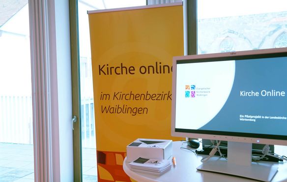 Zeitgemäße Wege der Kommunikation: Online-Kirche im Kirchenbezirk Waiblingen.