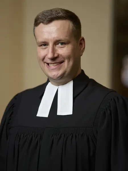 Pfarrer Georg Schwarz, Ordinationsfeier in der Stiftskirche Stuttgart in Februar 2025