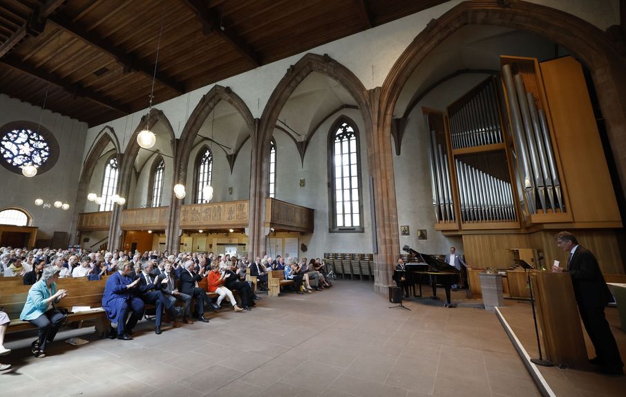 Andacht zu Landesbischof Ernst-Wilhelm Gohls 60. Geburtstag Leonhardskirche Stuttgart