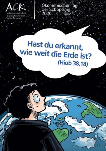 Das Titel-Motiv des Gottesdienstheftes 2026