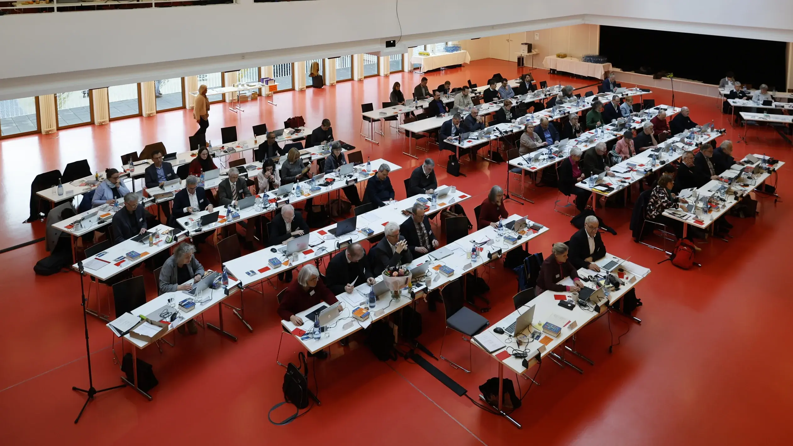 Herbsttagung der Württembergischen evangelischen Landessynode im Hospitalhof.