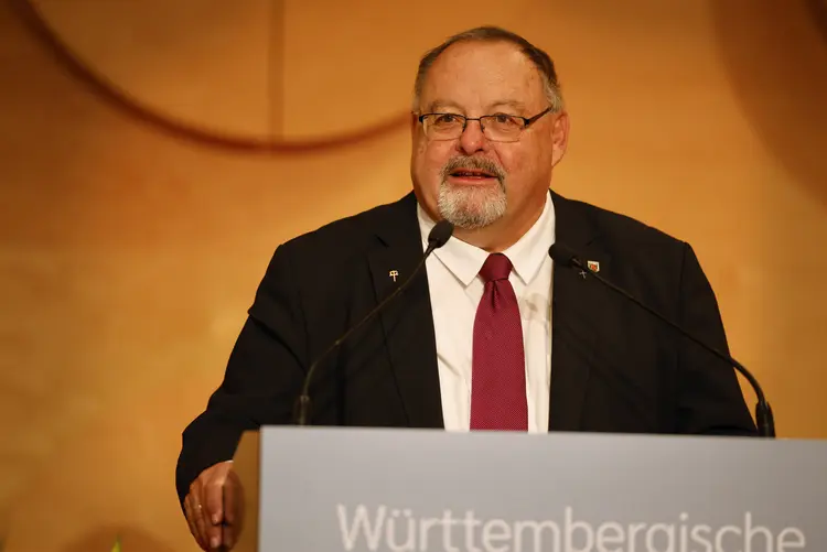 Karl Kreß, Vizepräsident der Landessynode der Evangelischen Landeskirche in Baden Herbsttagung der württembergischen evangelischen Landessynode im Hospitalhof.