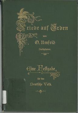 Eine der Schriften Otto Umfrids