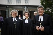 Dr. Heike Springhart, Arngard Uta Engelmann, Ernst-Wilhelm Gohl - Amts-Einführung Arngard Uta Engelmann