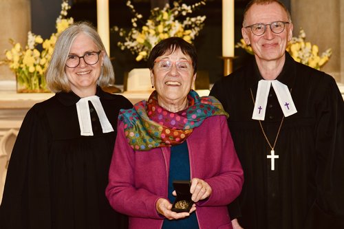 Irmgard Böhler mit Silberner Brenz-Medaille ausgezeichnet