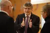 Oberkirchenrat Dr. Jörg Schneider, Landesbischof Ernst-Wilhelm Gohl, Pralatin Gabriele Wulz, Herbstsynode 2024