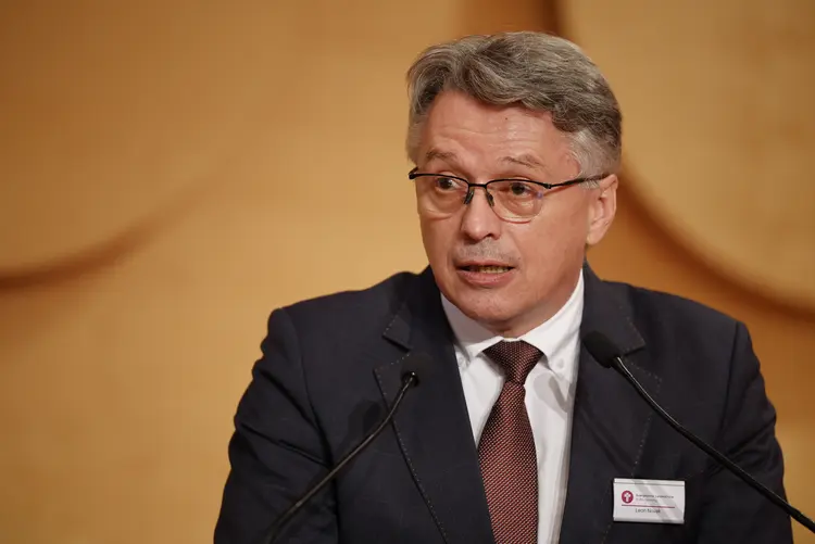 Bischof Leon Novak, Evangelische Kirche Augsburgischen Bekenntnisses in der Republik Slowenien Herbsttagung der württembergischen evangelischen Landessynode im Hospitalhof.