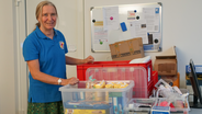 Antje Weber, Leiterin der Stuttgarter Bahnhofsmission