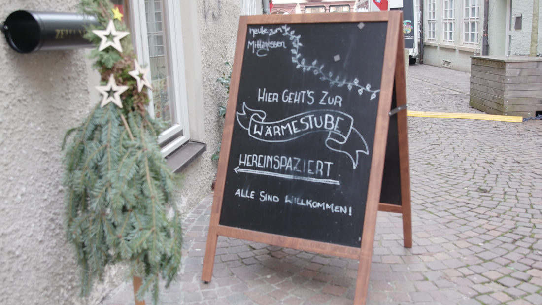 Landesbischof Ernst-Wilhelm Gohl besucht Wärmestube Rottweil