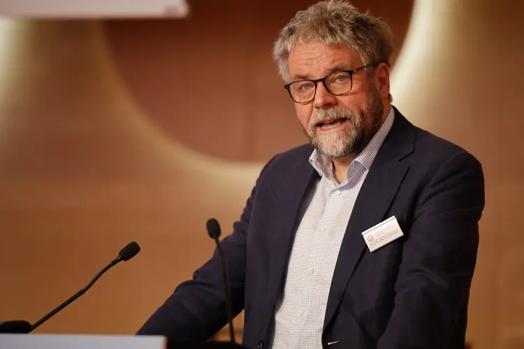 Frühjahrstagung der Württembergischen evangelischen Landessynode im Hospitalhof.