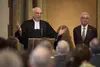 Ralph Hartmann und Landtagspraesident Thomas Strobl - Amtseinführung Ralph Hartmann 