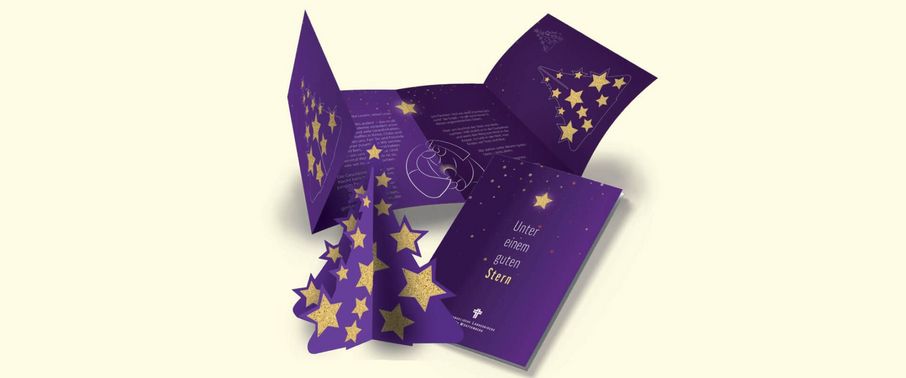 Die Weihnachtskarten "Unter einem guten Stern" für 2020