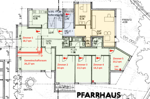 Innovative Immobilien-Konzepte: Pfarrhaus als WG