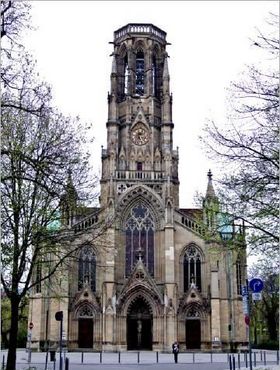 Die Johanneskirche in Stuttgart