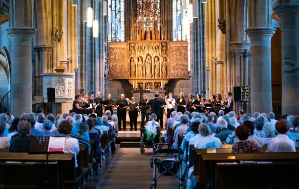 Ein Chorkonzert in der Heilbronner Kilianskirche gehörte zum Programm des ersten Tages des Landesmissionsfestes.