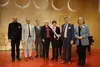Verleihung Gottesdienstpreis, V.l.n.r. Dr. Andreas Leipold, Igor Lindner, Johannes Eißler (Präsidium Landessynode), Synodalpräsidentin Sabine Foth, Preisträgerin Henrike Schmidt, Dr. Stephan Goldschmitt, Andrea Bleher (Präsidium Landessynode)