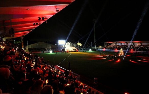 Tolle Stimmung im Gazi-Stadion auf der Waldau.