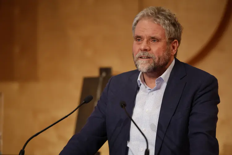 Prof. Dr. Martin Plümicke, stellvertretender Vorsitzender des Rechtsausschusses Herbsttagung der württembergischen evangelischen Landessynode im Hospitalhof.