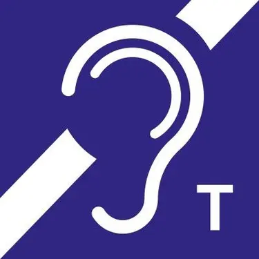 Internationales Logo für Induktions-Schleifen