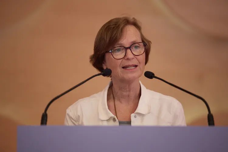 Oberkirchenrätin Kathrin Nothacker, Leiterin des Dezernats für theologische Ausbildung und Pfarrdienst