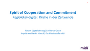 Präsentation Daniel Hörsch beim Forum Digitalisierung am 9. Februar 2023