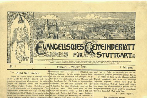 120 Jahre Evangelisches Gemeindeblatt in Württemberg