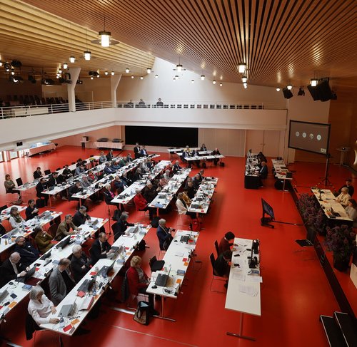 Frühjarstagung der Landessynode Würtemberg 2023.