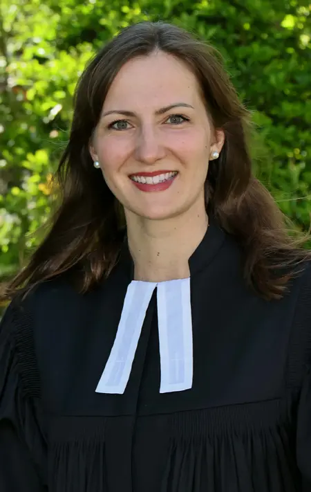 Bild von Pfarrerin Sara Stäbler