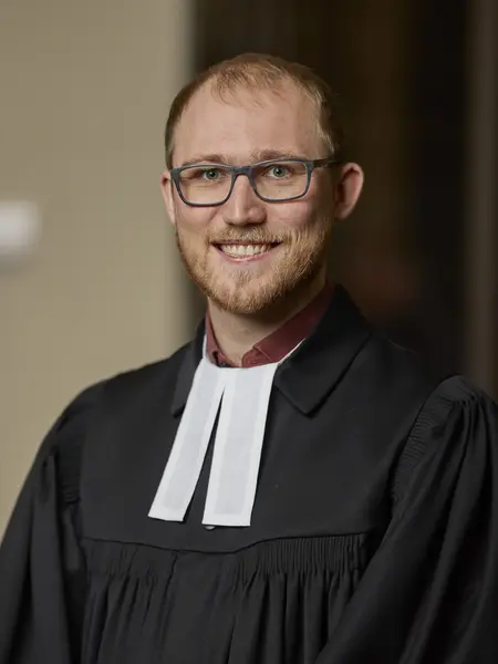 Pfarrer Simon Melchinger, Ordinationsfeier in der Stiftskirche Stuttgart in Februar 2025