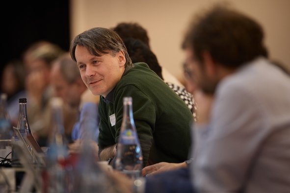 Herbsttagung der württembergischen evangelischen Landessynode im Hospitalhof.