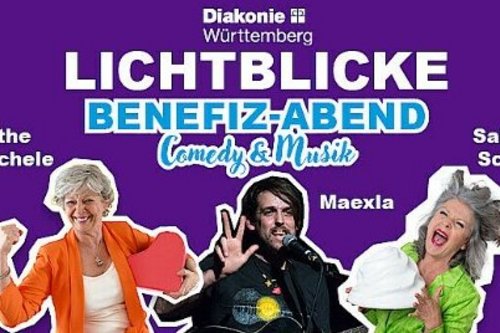 Diakonie: Benefiz-Abend mit Comedy und Musik