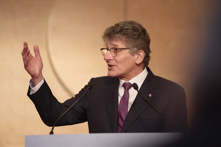 Eröffnung der Landessynode durch den Landesbischof Ernst-Wilhelm Gohl