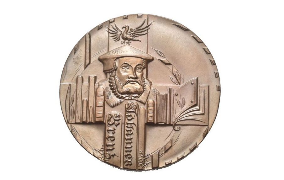 Brenz Medaille in Bronze Landesmuseum Wuerttemberg