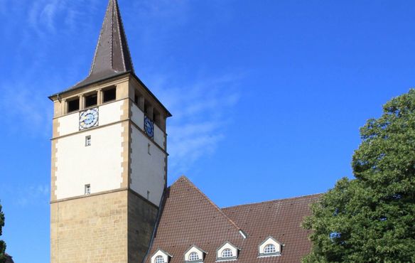 Die Lorenzkirche in Großgartach beherbergt die „Orgel des Monats Juli 2019".