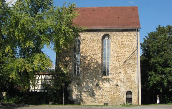 In Pfullingen ist die frühere Klosterkirche geöffnet - Zeugnis des einstigen Klarissenklosters aus dem 13. Jahrhundert.