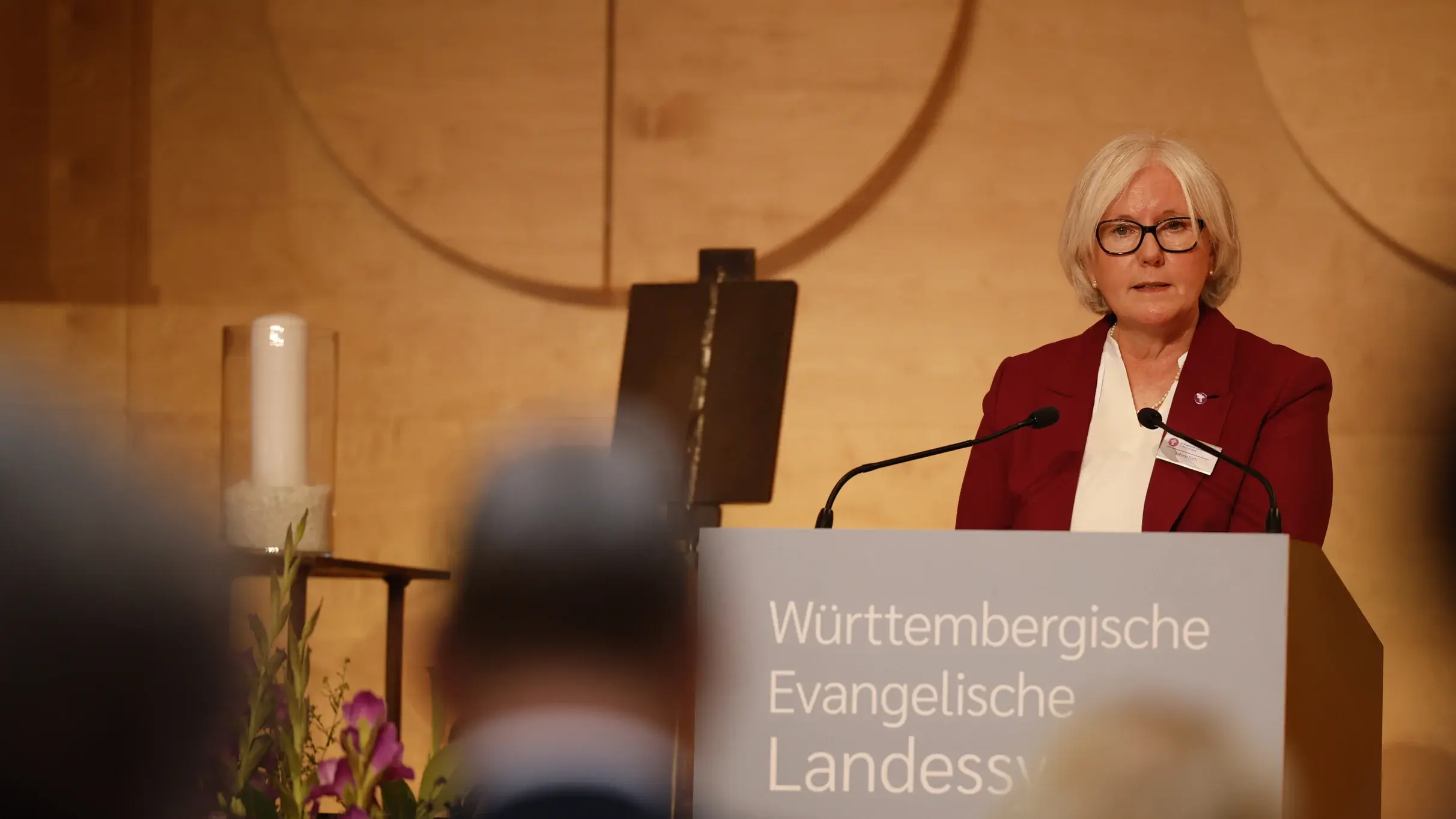 Herbsttagung der württembergischen evangelischen Landessynode im Hospitalhof.