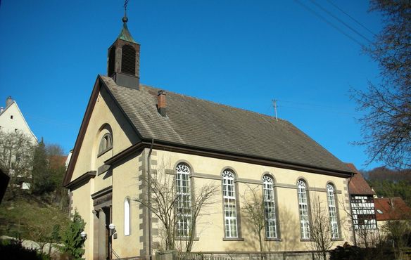 Auch Zeugnisse jüdischen Lebens in Württemberg sind zu besichtigen: hier die Synagoge in Rexingen bei Horb.