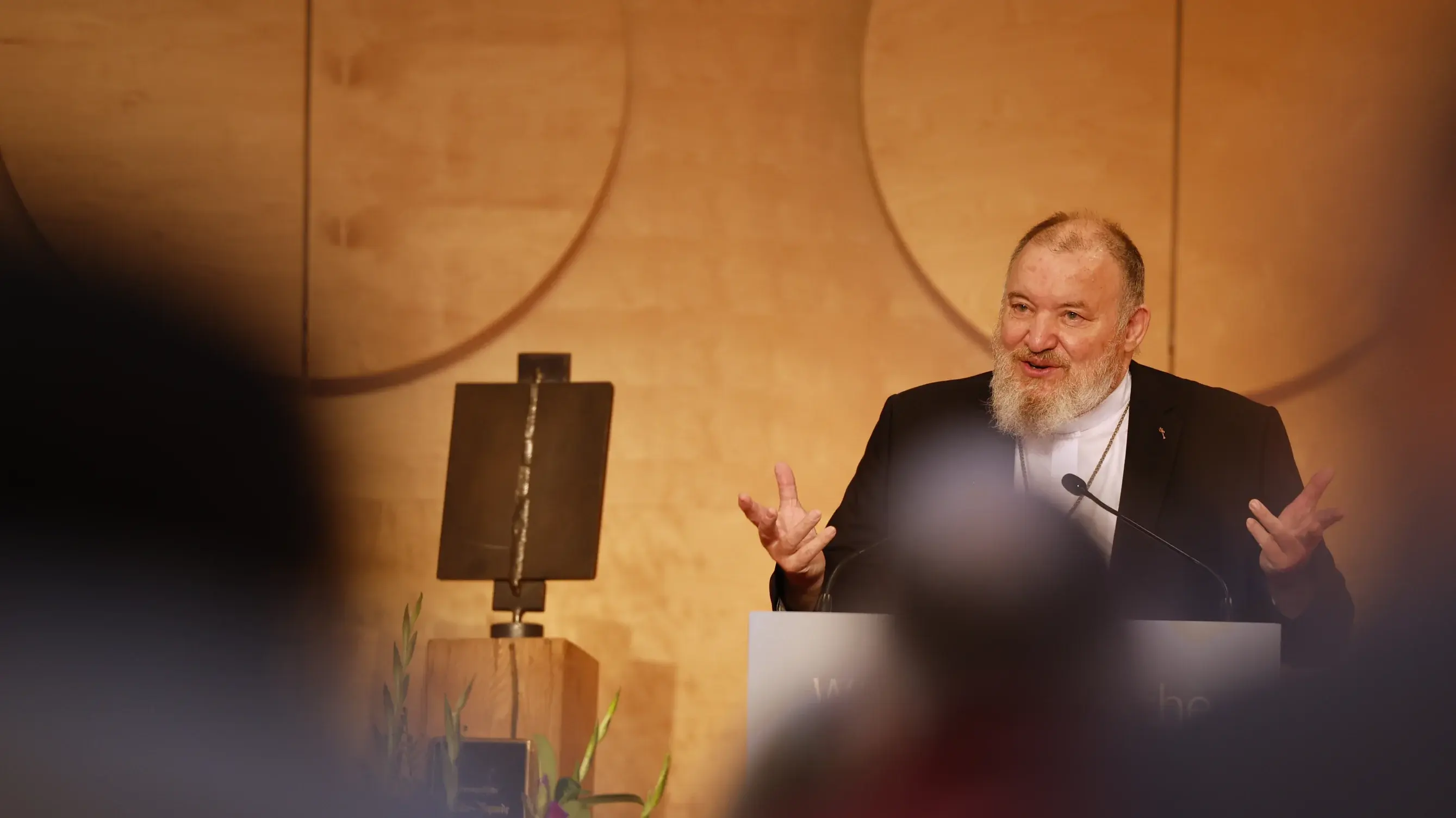 Herbsttagung der württembergischen evangelischen Landessynode im Hospitalhof.