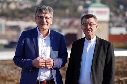 Gruß zu Pessach von Bischof Dr. Klaus Krämer und Landesbischof Ernst-Wilhelm Gohl