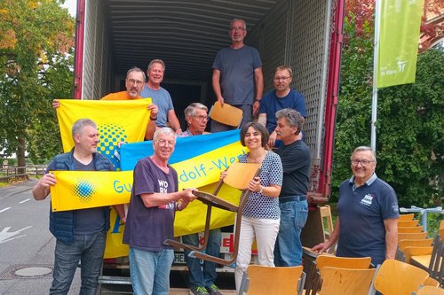 87. GAW-Hilfstransport in die Ukraine