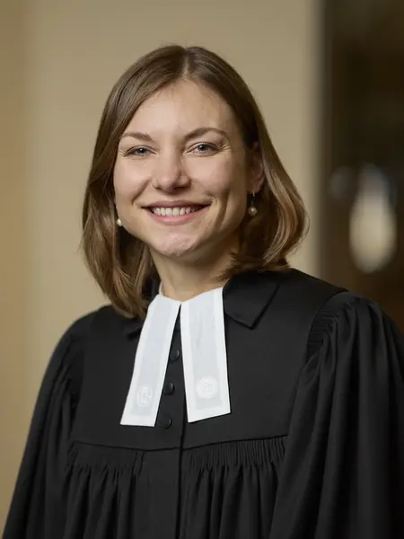 Pfarrerin Verena Bolte, Ordinationsfeier in der Stiftskirche Stuttgart in Februar 2025